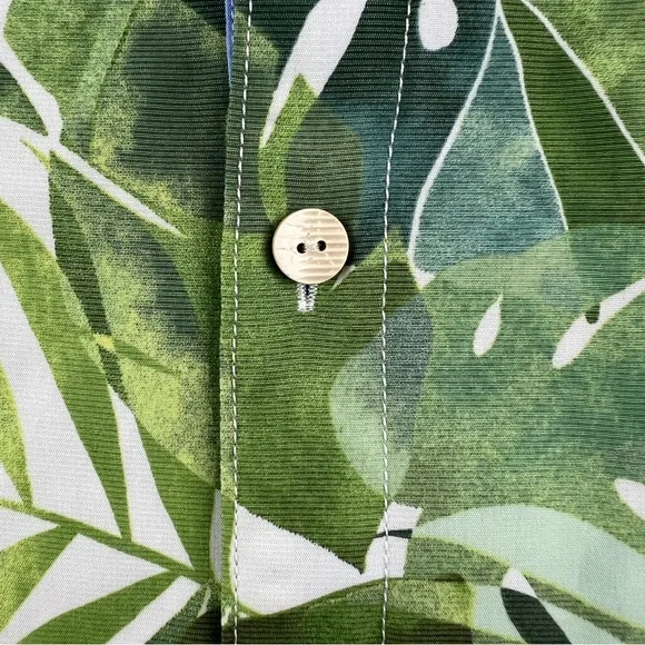 Tommy Bahama NWT $128 Coconut Point Palma Fresca Large Dark Monstera - Picture 6 of 16